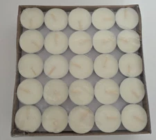 Amari White Unscented Indoor & Out Tealight Candles 100 Tealight Candles