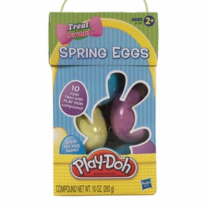 play doh spring eggs