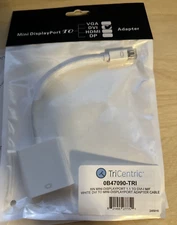 Mini DisplayPort (Thunderbolt) Male to DVI Female Adapter