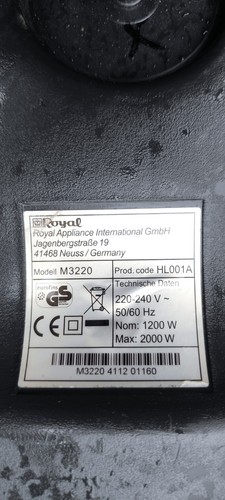 Ersatzmotor - Motor für Dirt Devil Staubsauger M3220 gebraucht!