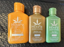 3X Hempz VANILLA,TEA TREE AND CITRUS BLOSSOM