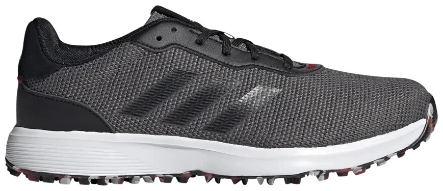 Adidas S2G Grigio Nero Scarlatto FW6315 Uomo Taglia 11.5