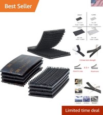 8-Pack Industrial Dual Lock Fasteners 1in x 2in for Secure Indoor/Outdoor Use