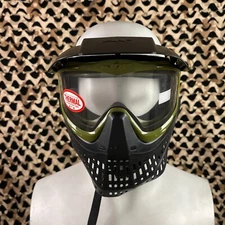 NEW Jt ProFlex Thermal Paintball Mask - Black/Olive w/ Clear Lens