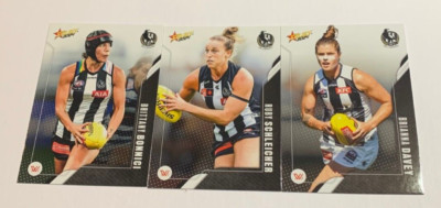 2024 Select Ruby Schleicher, Brittany Bonnici, Brianna Davey - Collingwood -AFLW