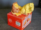 Vintage Five & Dime Inc. Lion Lioness Cub Family Salt & Pepper Shakers 1984 — photo 2