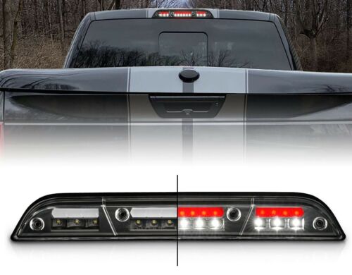 Tercera luz de freno LED negra para Ford F150 17-22 F250 F350 F450 19-23 Ranger 15-23 - Imagen 2 de 9