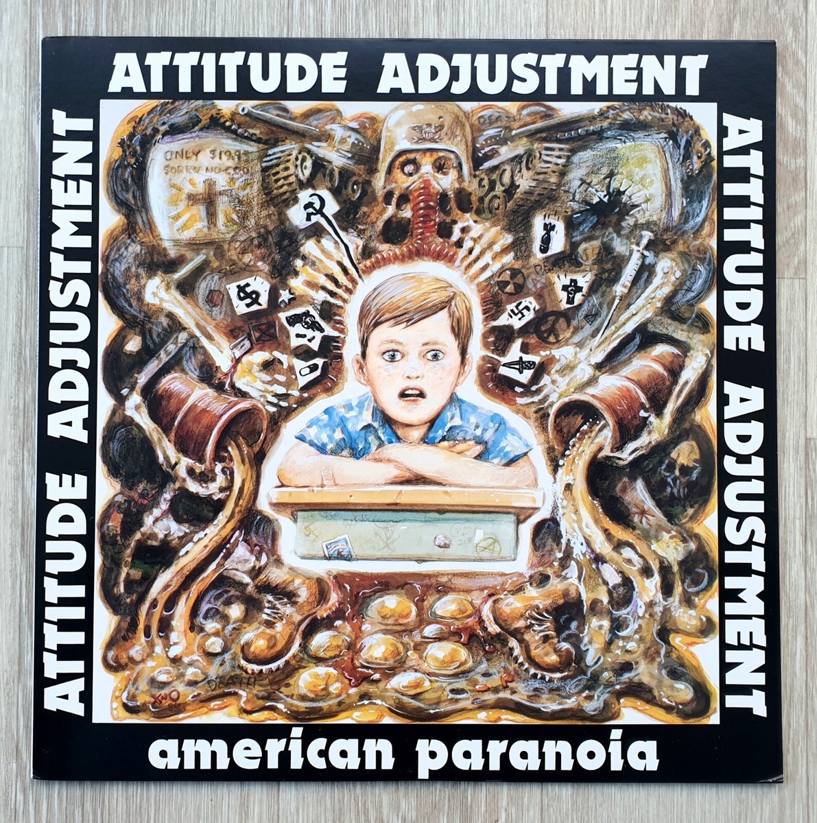Attitude Adjustment - American Paranoia Japan LP + 7