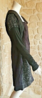 Robe Noire/grise Angels Never Die Taille 2XL - Neuve Avec étiquette (prix D'origine 128€)