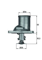 Mahle TI 1 83 Thermostat, KüHlmittel FüR Opel