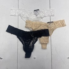 INC International Concepts 3 Pack Lace Thong Underwear Womens Size XL
