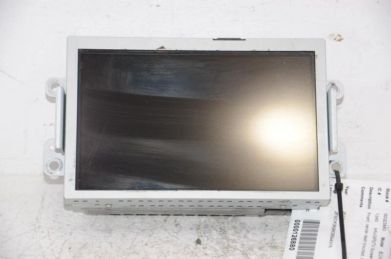 Lincoln MKX 2011-2014 Ford Edge información del tablero GPS 8" pantalla frontal pantalla táctil OEM Foto 2 de 4