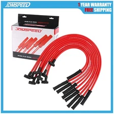 HEI Spark Plug Wires Set 90 to Straight For Chevy SBC BBC 350 383 400 454 V8