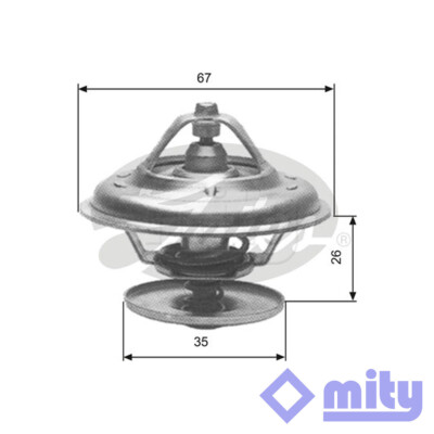 Fits BMW 3 Series 5 7 Vauxhall Omega Porsche Cayenne Thermostat Coolant Mity