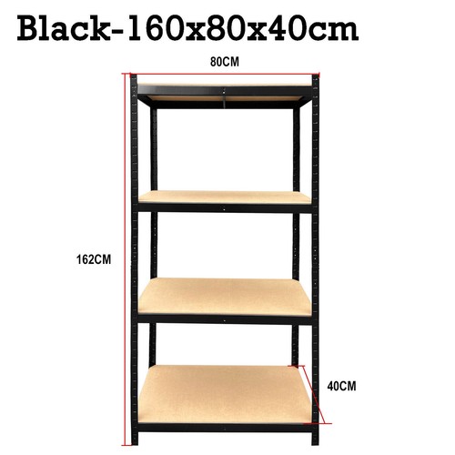 150 200 CM Shelving Rack Metal Shelves for Garage Home Storage Shed
