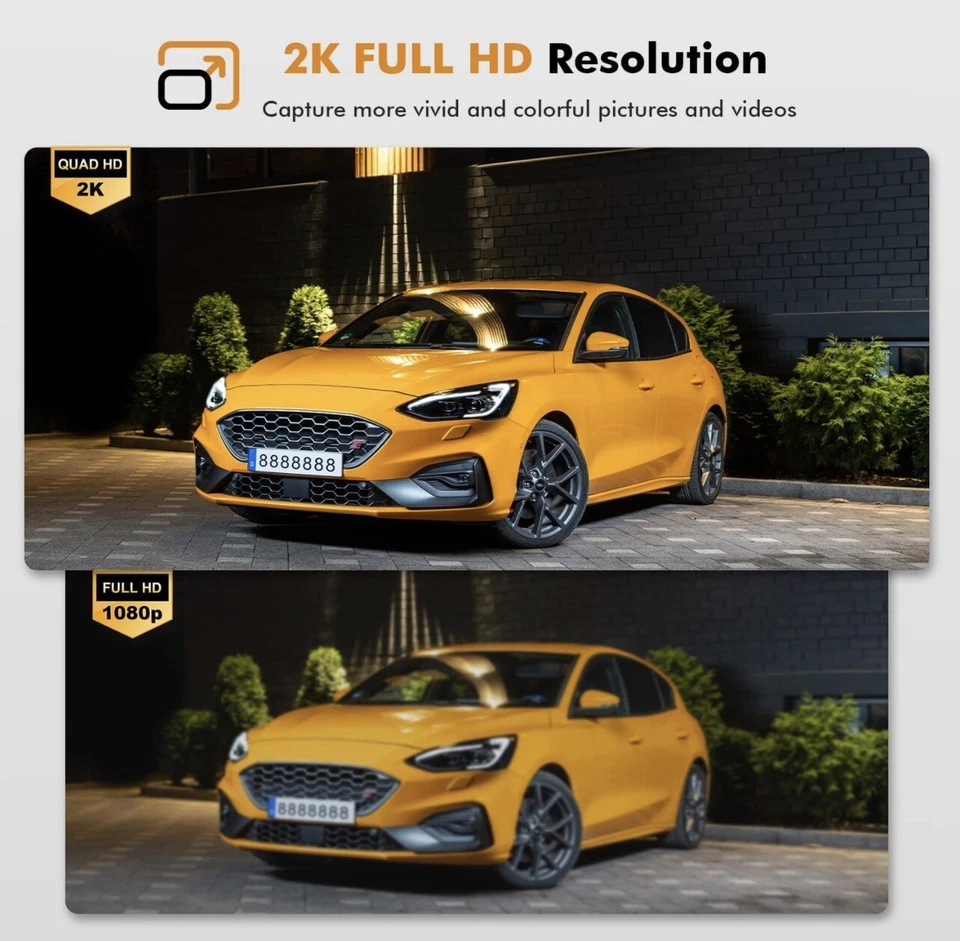 Outdoor Solar Security Camera Wireless 1080P Rechargeable Battery Powered - Image 3 of 4