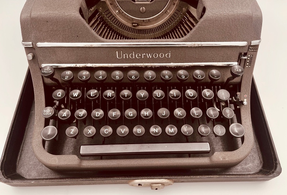 実働品　Underwood CHAMPION　アンダーウッドタイプライター Typewriter Underwood Champion Vintage - Etsy