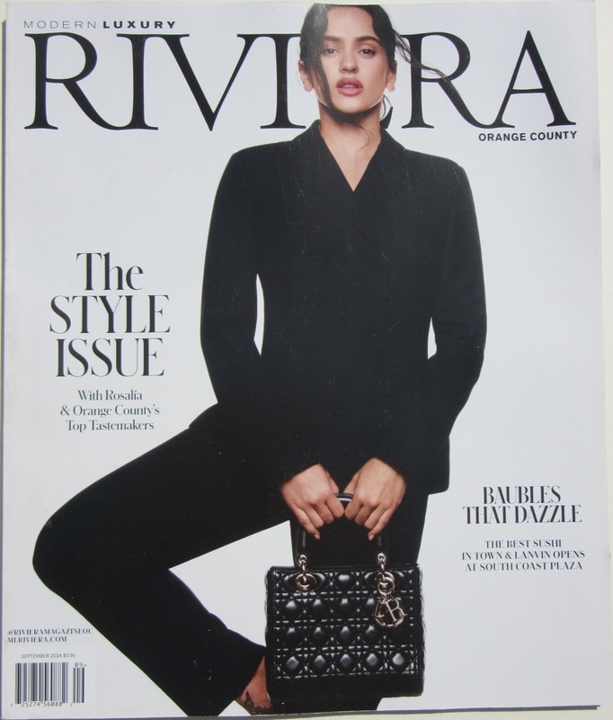 Riviera Samara Joy Sashimi Margarita Modern Luxury Orange County September 2024