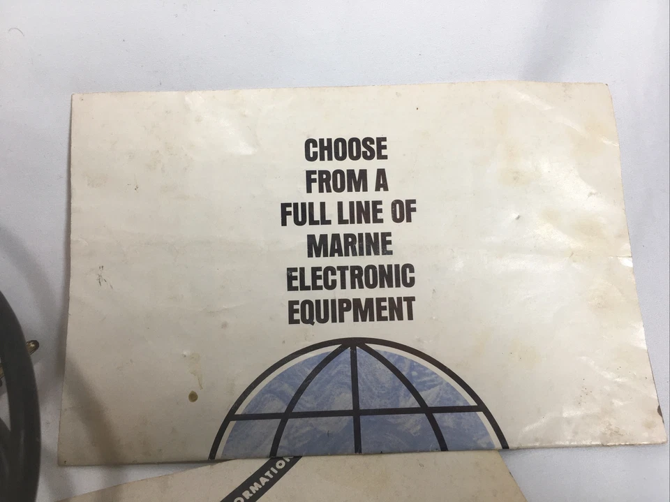 RAYTHEON DE725A Fathometer/Xtra Thermal Paper/Extra Needles/Owners Guide VINTAGE - Image 4 of 4