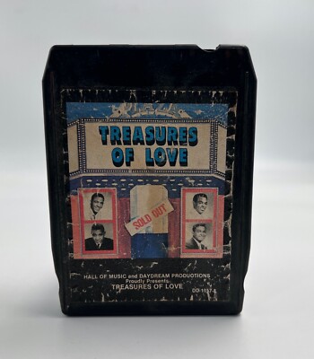 8 Track Tape Hall Of Music DD-1017-8 VARIOUS Treasures Of Love