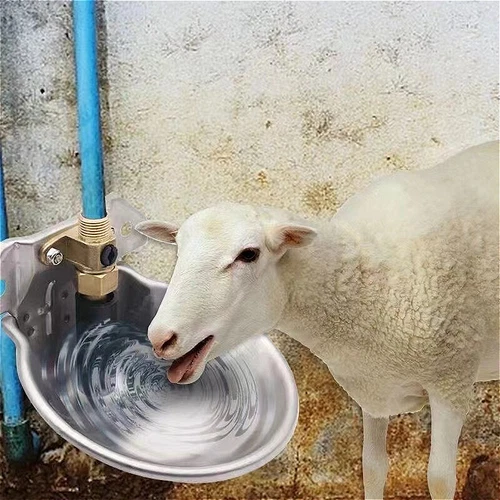 Automatic Water Stainless Steel Trough Cow Dog Drink Sheep Auto Bowl - Picture 8 of 8
