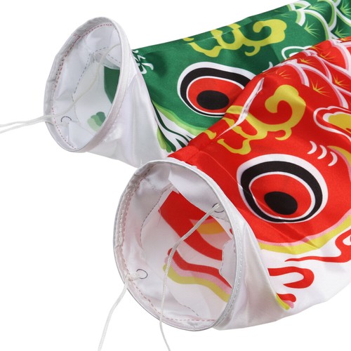 5PCS Japanese Carp Windsock Streamer Fish Flag Koinobori Outdoor Decor-CI - Afbeelding 4 van 8