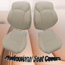 For 2006-2013 Lexus IS250 IS350 Driver / Passenger Bottom / Top Seat Cover Tan