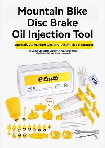 Bicycle Brake Oil Bleed Kit Tools For SHIMANO SRAM Avid MAGURA Series Hydraulic - Picture 8 of 30