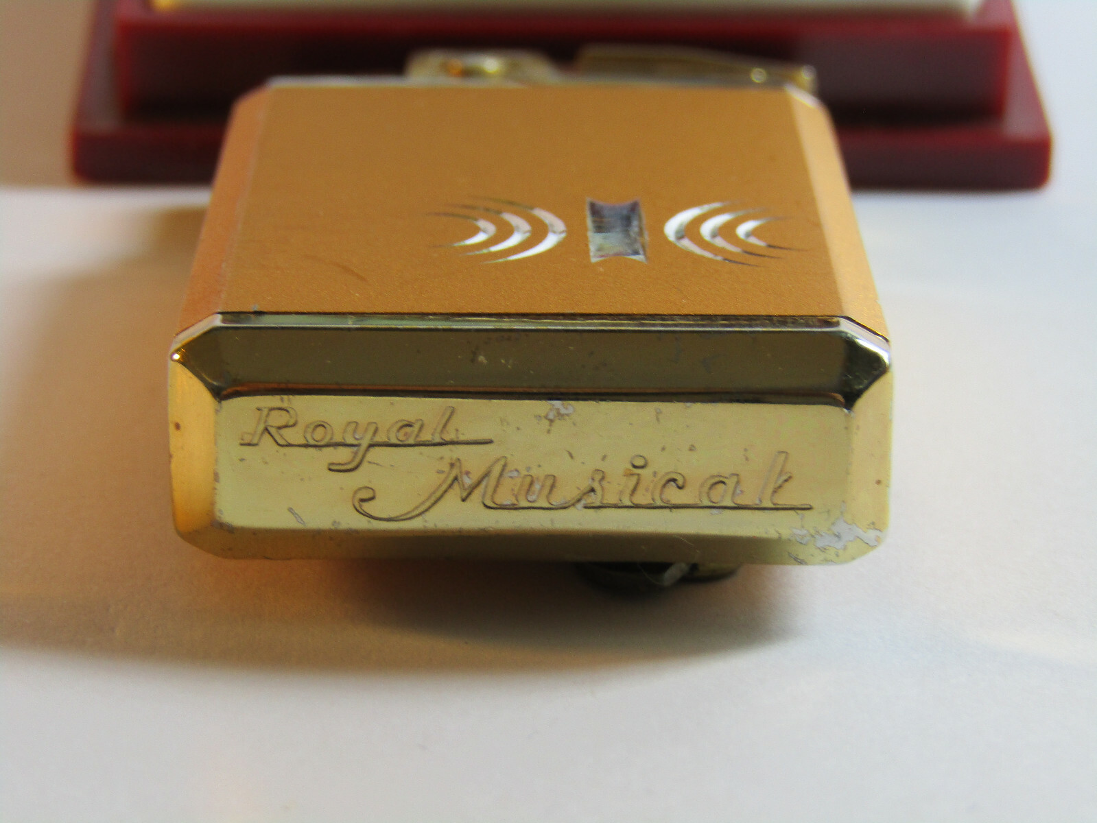 Vintage Royal Musical Butane Gas Lighter Original Box made in Cigar eBay