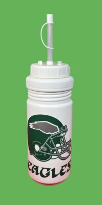 football drinking helmet - Silver Vintage 1994 Philadelphia Eagles Football