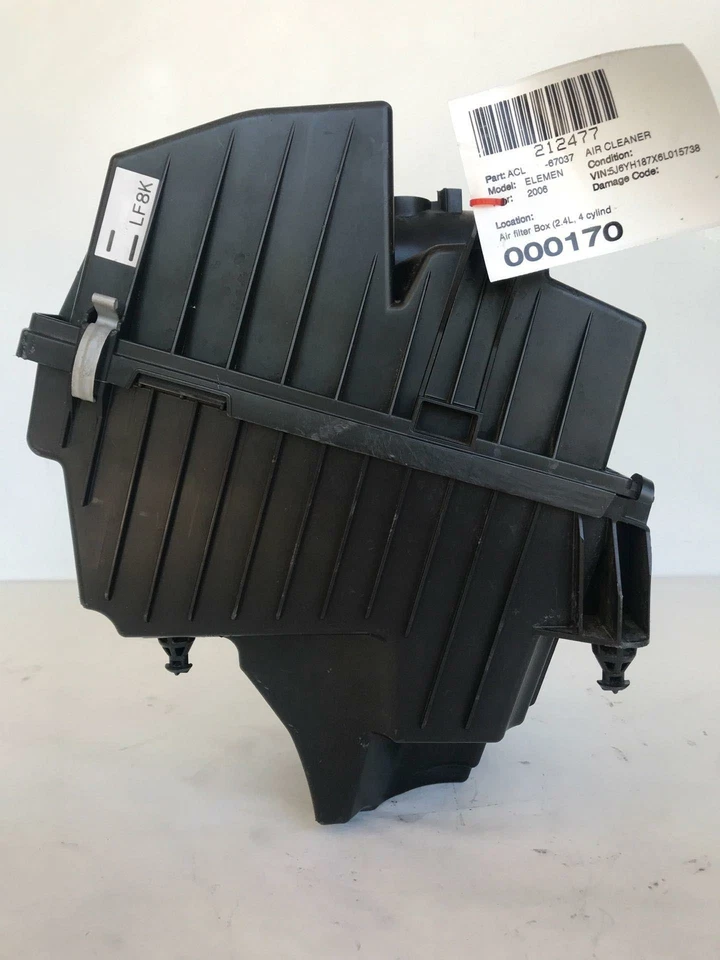 Caja de filtro de filtro de filtro de aire del motor Honda Element 2003-2006 LF8J13195 OEM Foto 4 de 4