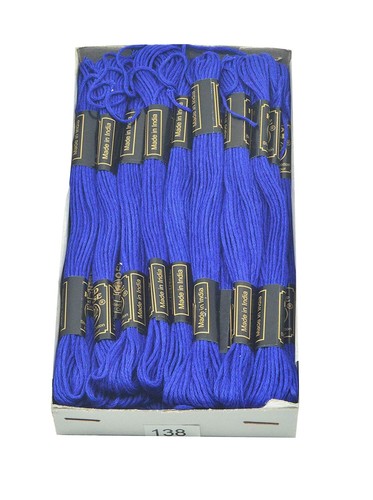Embroidery Polyester Cotton Thread Floss Skeins Art Craft Different Colors 25 Pc - Picture 11 of 21