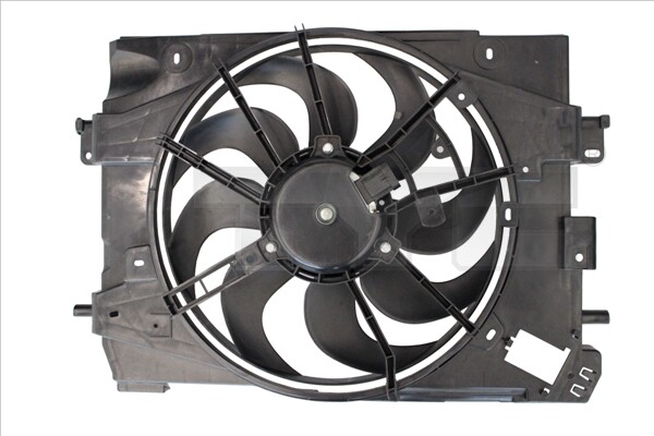 TYC 828-0017 Fan, radiator for DACIA,RENAULT