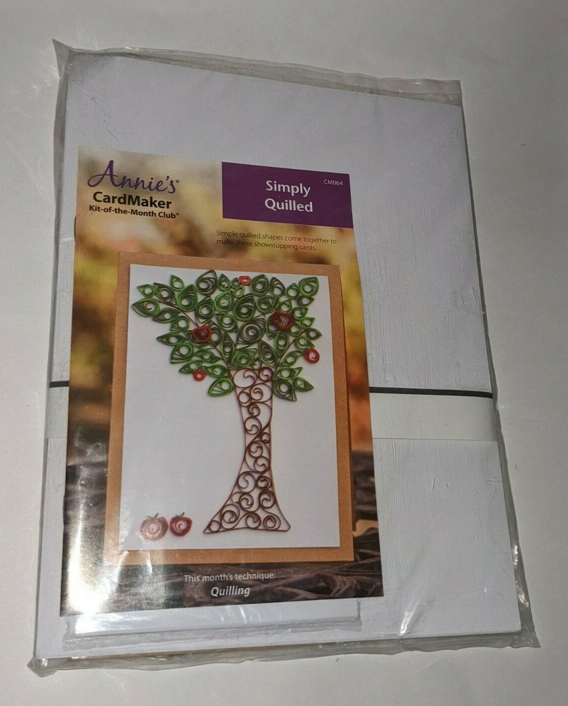 Annie's Cardmaker Kit of the Month Club Simply Quilled NEW SEALED CM064 NIP  RARE | eBay