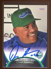 2016 Lexington Legends OMAR RAMIREZ Signed Card autograph auto ROYALS