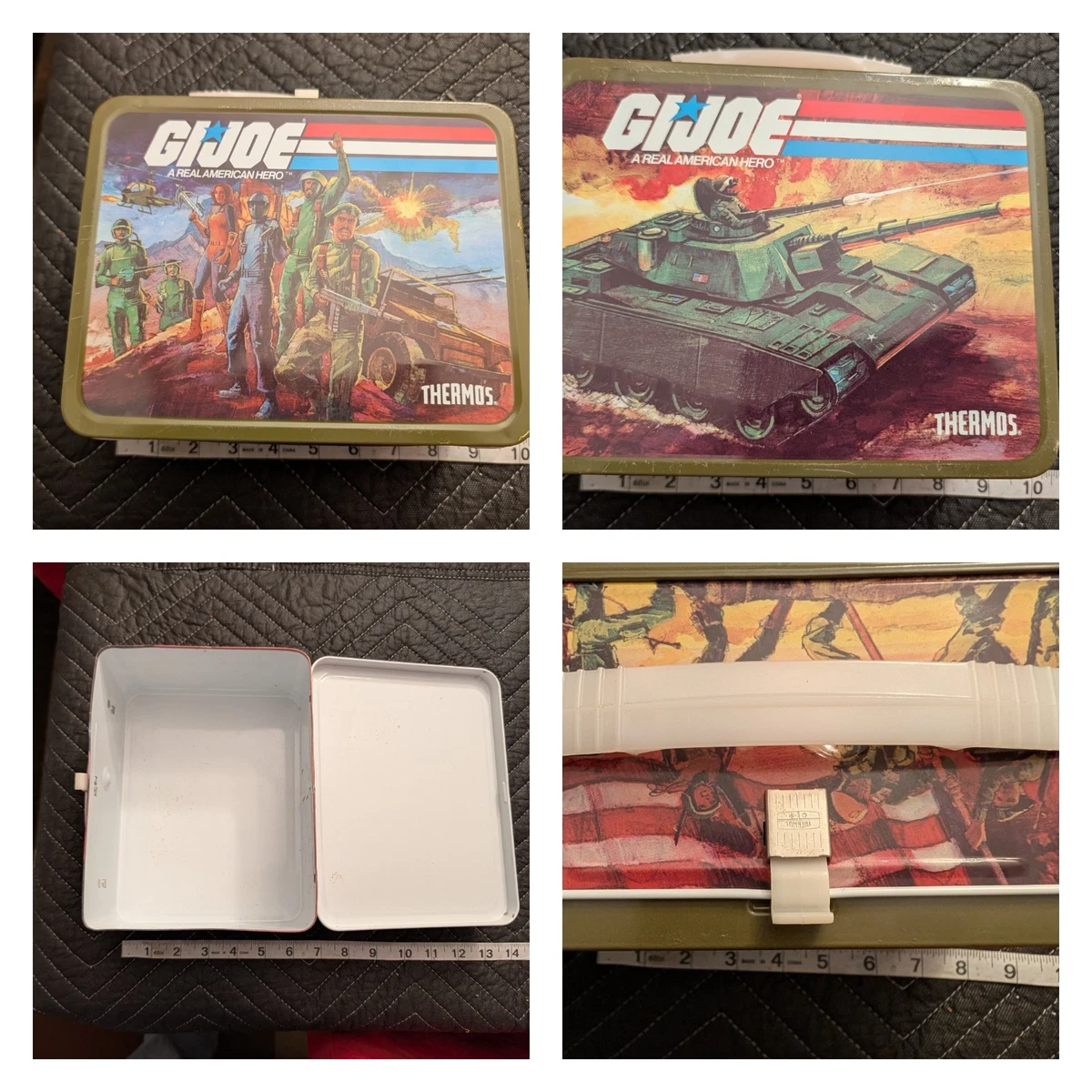Gi Joe Lunch Box In Collectible Metal Lunchboxes (1980-1999) for
