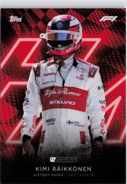 Kimi Räikkönen - 2021 Topps Formula 1 Lights Out #NNO