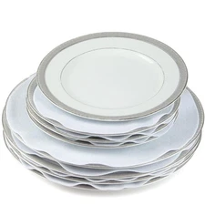 Feltectors Felt Plate China Dividers White Dish Protectors Extra Large 48 Count