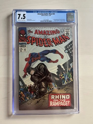 Amazing Spider-Man #43 CGC 7.5 1966  1st full app. Mary Jane