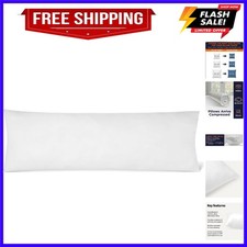 Long Body Pillow for All Position Sleepers, 20 x 54 inches, Supportive, 1 Pack