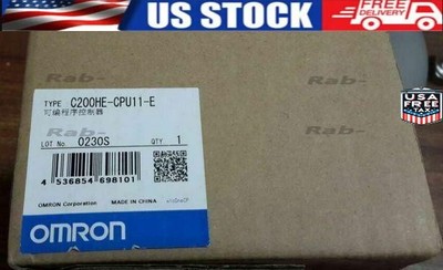 1PCS Omron PLC C200HE-CPU11-E C200HECPU11E In Box -New Free Shipping