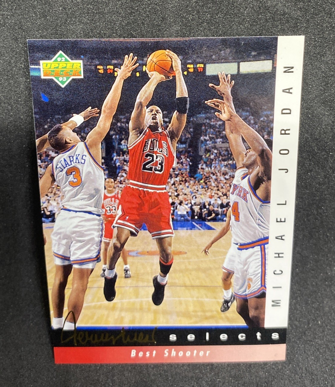 1992-93 Upper Deck - Jerry West Selects Michael Jordan #JW1