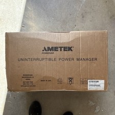 AMETEK POWERVAR Uninterruptible Power Manager UPS Beige 50110-03R Industrial
