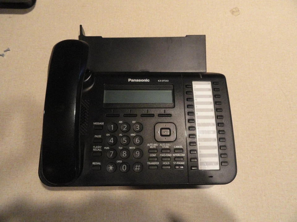 Panasonic KX-DT521B Bundle of (8) and KX-DT543B Bundle (2) Pre-Owned Used Phones - Image 4 of 4