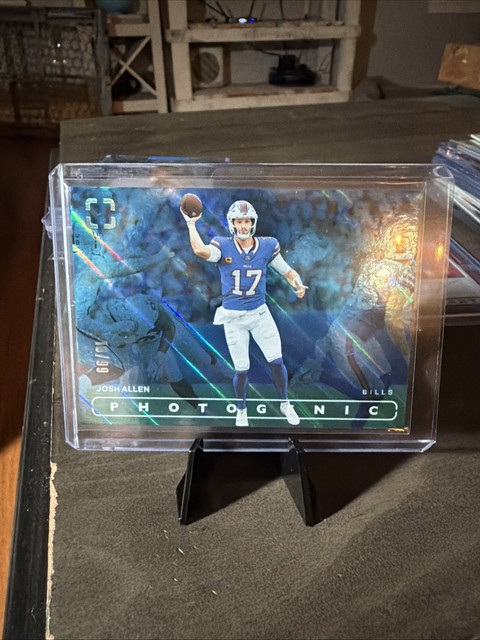 Panini 2024 Photogenic Josh Allen #55 Blue /99 Buffalo Bills NFL Football