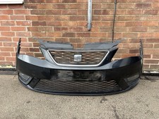 SEAT Ibiza 2012 Facelift Front Bumper Black (LZ9Y) IB42