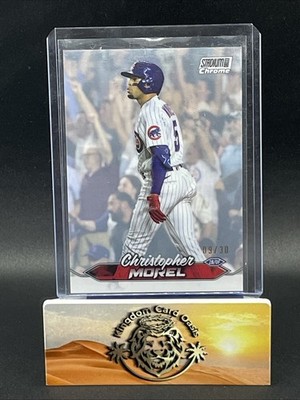  2024 Topps Stadium Club Chrome - Christopher Morel #2 White Pearl #d /30 SP 