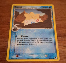 Pokémon Togepi 41/101 EX Dragon Frontiers Common Basic Unlimited HP 40