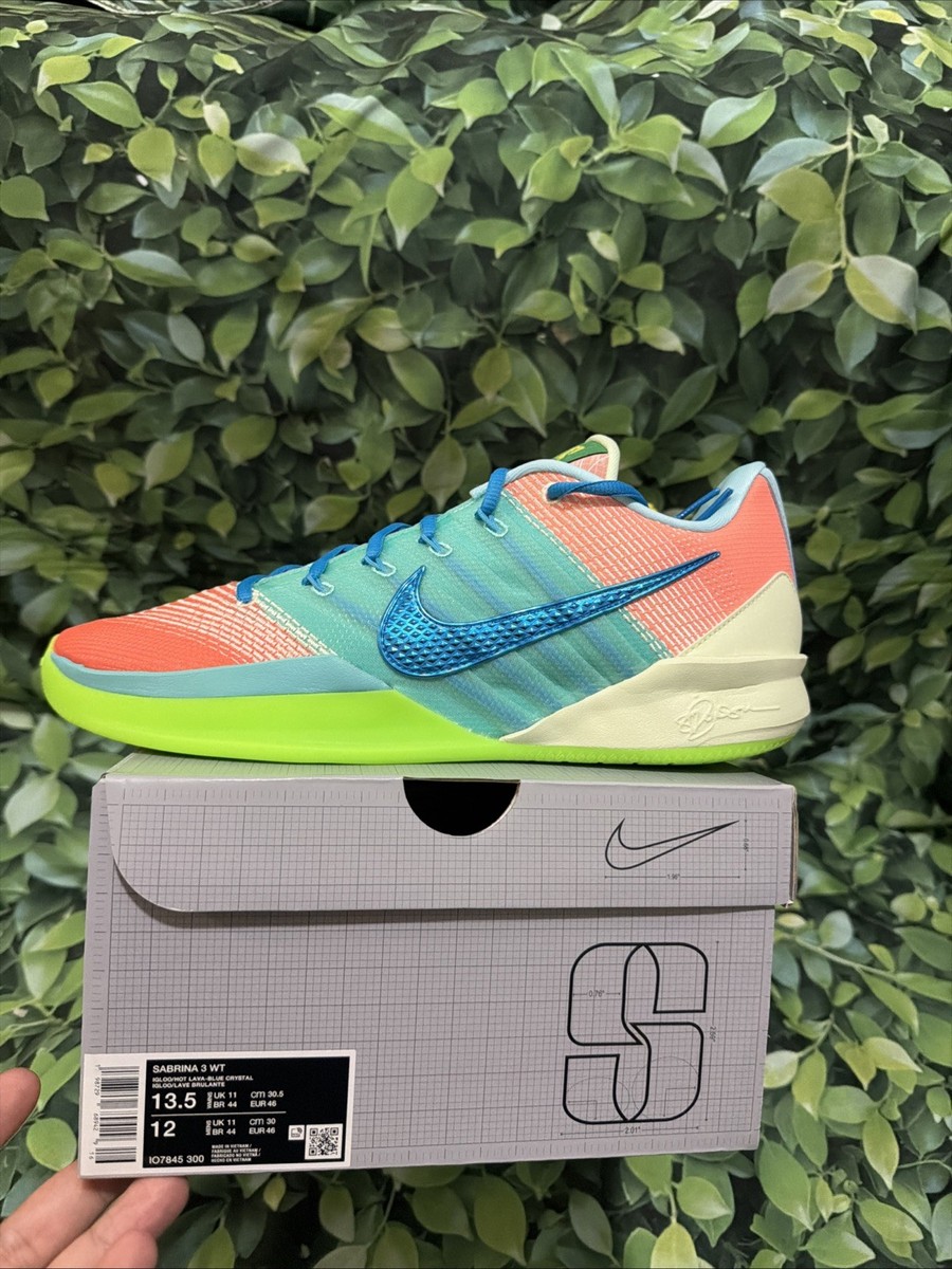 Size 13.5W/12M -Nike Sabrina 3 What the Wmns IO7845-300 In Hand