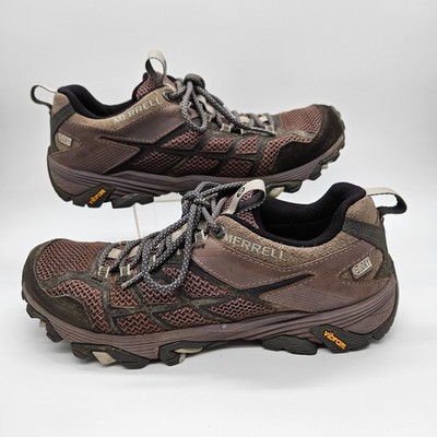 Merrell Women's 8.5 Moab FST 2 Granite Shark J77468 Hiking Sneaker Gray Purple